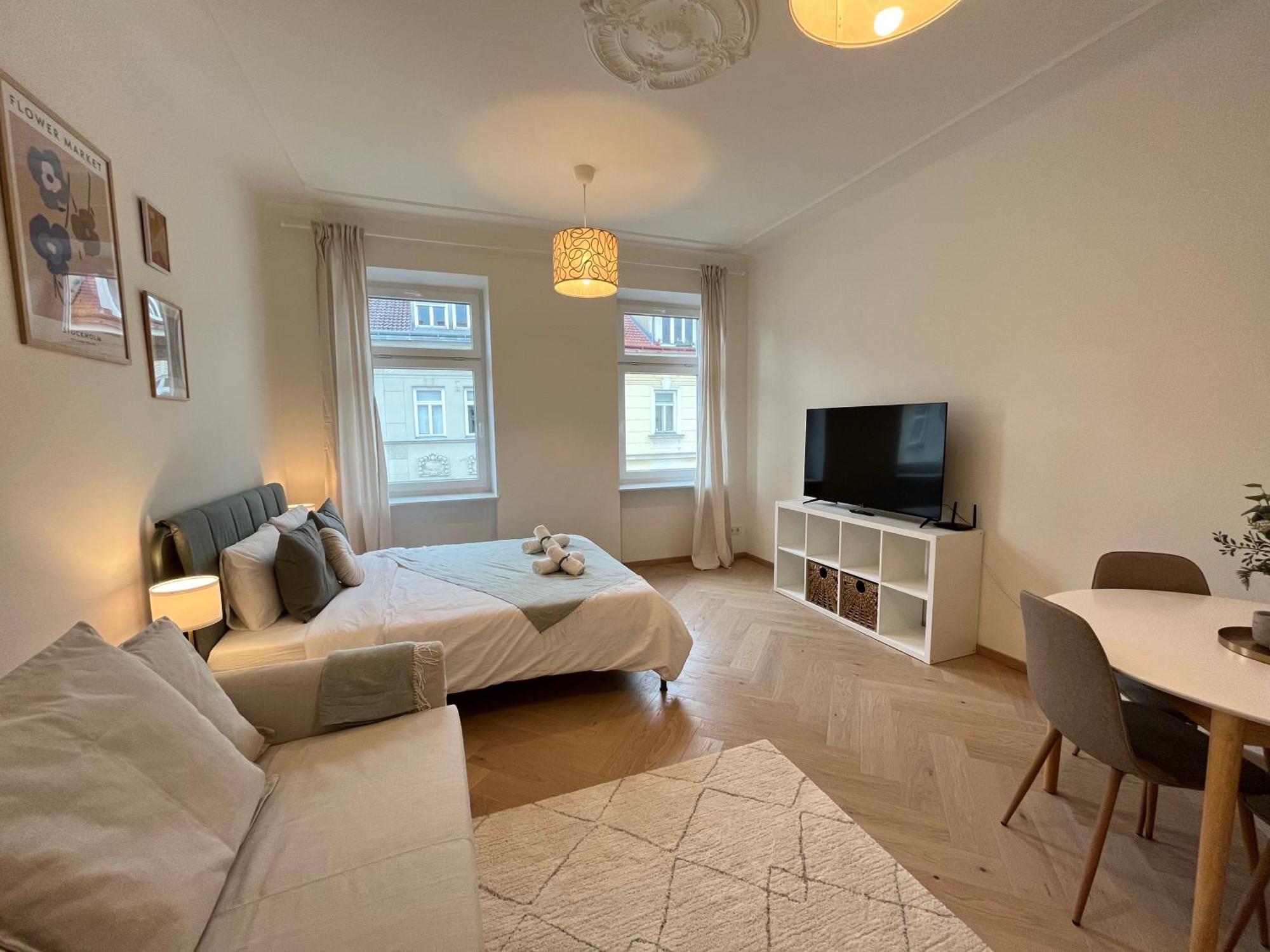 Luxurious One Room Apartment Near Schoenbrunn Palace 비엔나 외부 사진